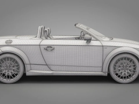 Audi TT Roadster Modelo 3D