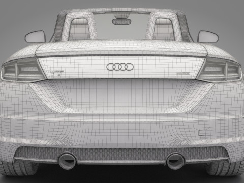 Audi TT Roadster 3D 모델