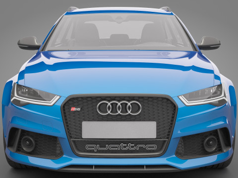 Audi RS6 Avant Modello 3D