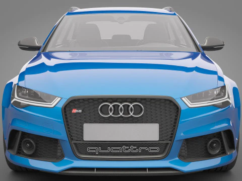 Audi RS6 Avant 3D Model