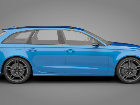 Audi RS6 Avant Modello 3D
