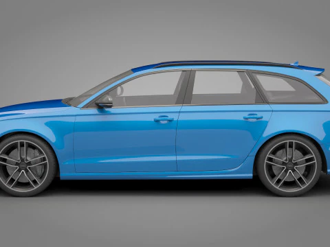 Audi RS6 Avant 3D Model