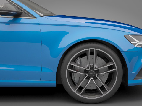 Audi RS6 Avant Modello 3D