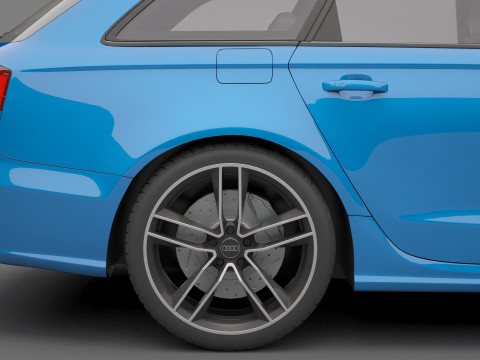 Audi RS6 Avant Modello 3D
