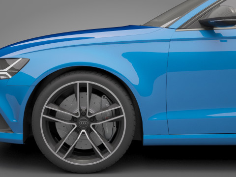 Audi RS6 Avant Modello 3D