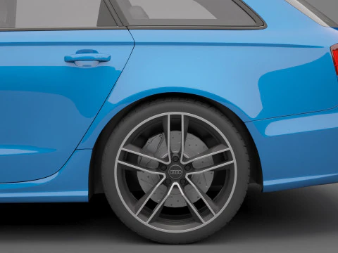 Audi RS6 Avant 3D Model