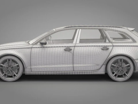 Audi RS6 Avant 3D Model