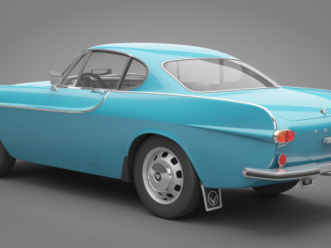 Old Volvo Car 3D Model