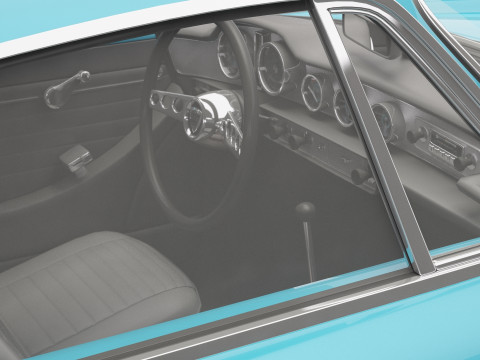 Old Volvo Car 3D Model