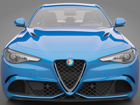 Alfa Romeo Giulia 3D-Modell
