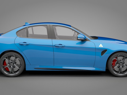 Alfa Romeo Giulia 3D-Modell