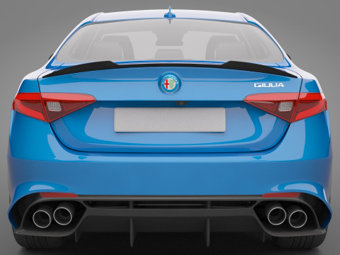 Alfa Romeo Giulia 3D-Modell