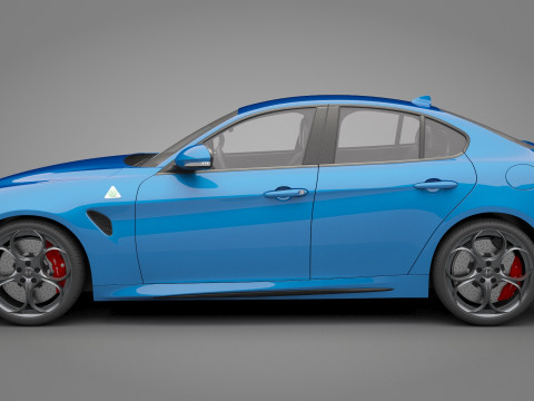 Alfa Romeo Giulia 3D-Modell