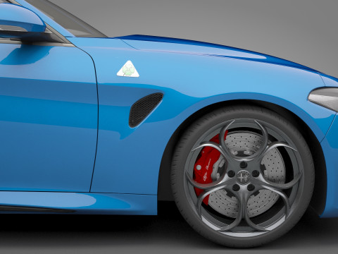 Alfa Romeo Giulia 3D-Modell