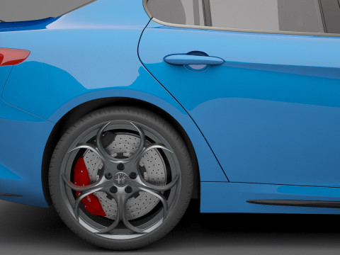 Alfa Romeo Giulia 3D-Modell