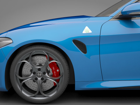 Alfa Romeo Giulia 3D-Modell