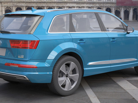 Audi Q7 E-Tron Modèle 3D