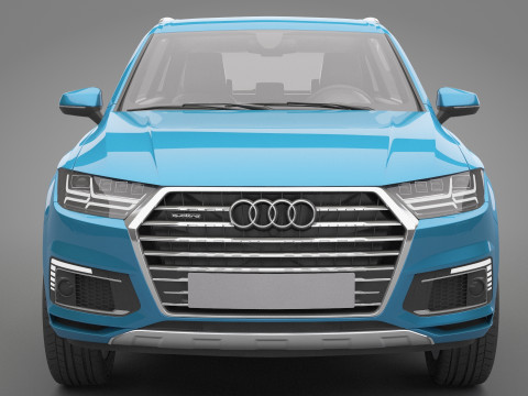 Audi Q7 E-Tron Modèle 3D