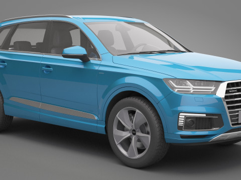 Audi Q7 E-Tron Modèle 3D