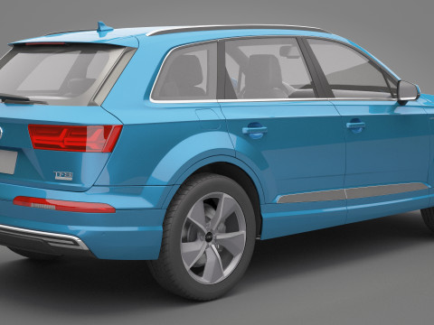 Audi Q7 E-Tron Modèle 3D