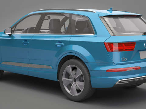 Audi Q7 E-Tron Modèle 3D