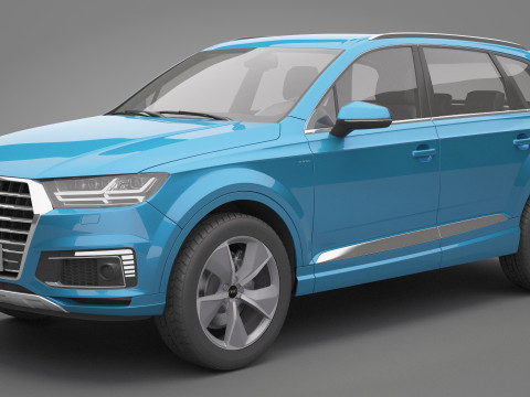 Audi Q7 E-Tron Modèle 3D