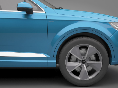 Audi Q7 E-Tron Modèle 3D