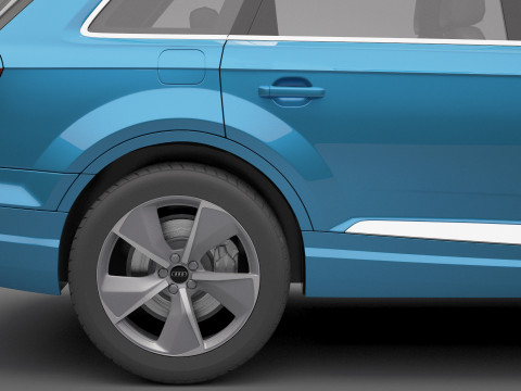Audi Q7 E-Tron Modèle 3D