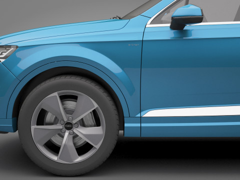 Audi Q7 E-Tron Modèle 3D