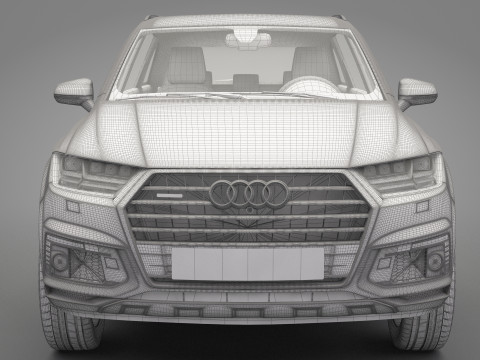 Audi Q7 E-Tron Modèle 3D