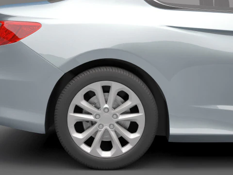 Honda Accord V6 3D Model