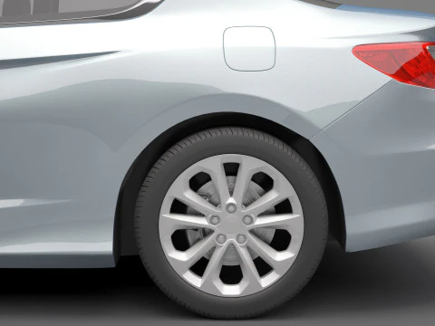 Honda Accord V6 3D Model
