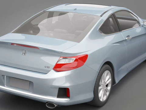 Honda Accord V6 3D Model