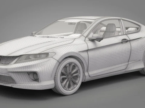 Honda Accord V6 3D Model