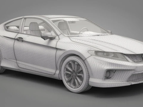Honda Accord V6 3D Model