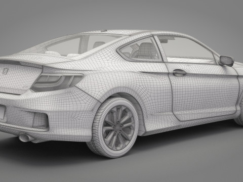 Honda Accord V6 3D Модель