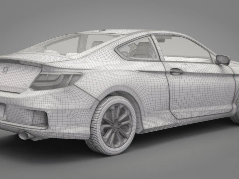 Honda Accord V6 3D Model