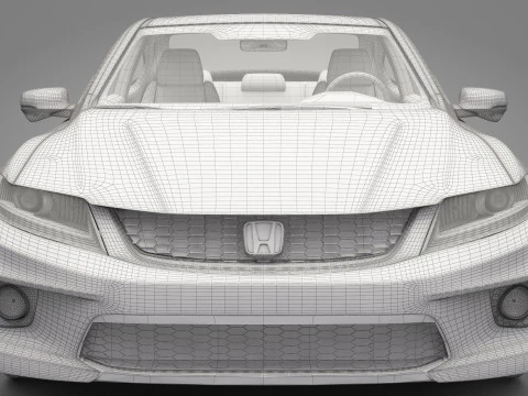 Honda Accord V6 3D Model