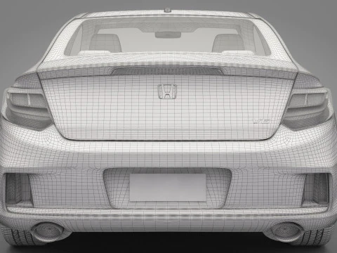Honda Accord V6 3D Model