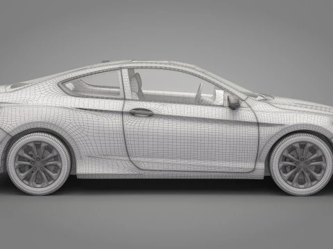 Honda Accord V6 3D Model