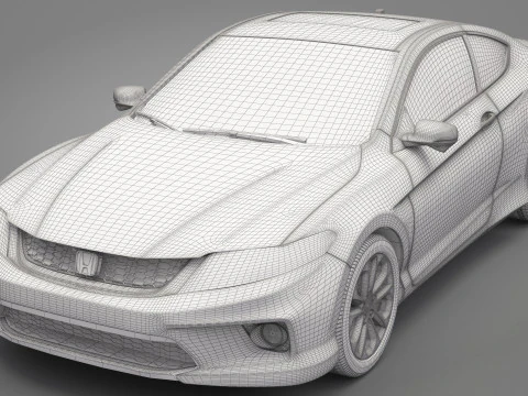 Honda Accord V6 3D Model