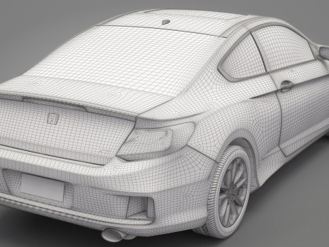 Honda Accord V6 3D Модель