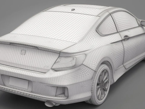 Honda Accord V6 3D Model