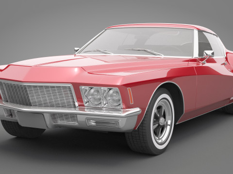 Generic Old Car 03 Model 3D