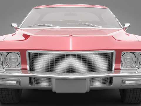 Generic Old Car 03 Model 3D