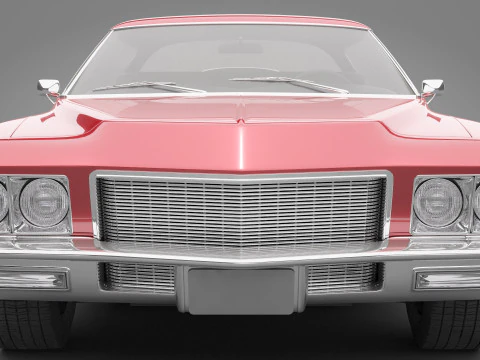 Generic Old Car 03 3D Model