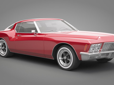Generic Old Car 03 Model 3D