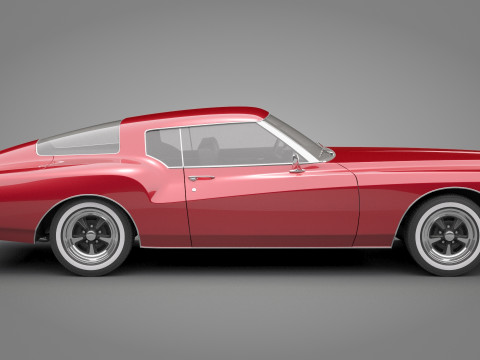 Generic Old Car 03 Model 3D