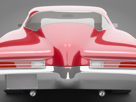 Generic Old Car 03 Model 3D