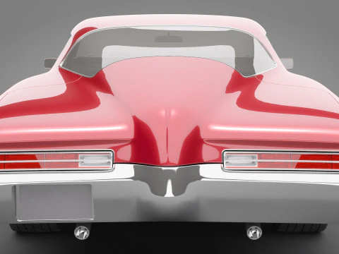 Generic Old Car 03 3D Model